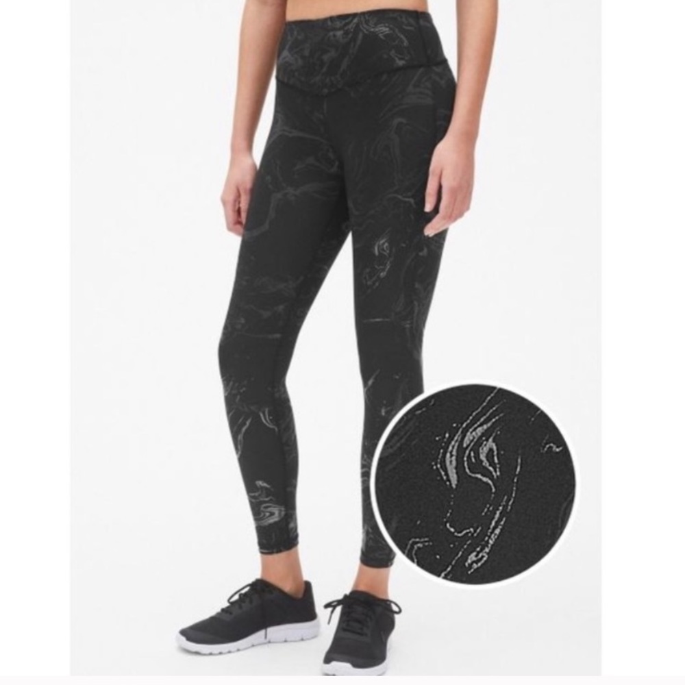 GapFit Blackout V-waist Marble Gfast leggings S women’s